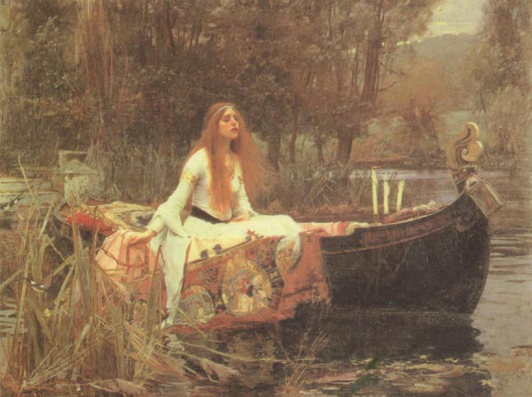 John William Waterhouse The Lady of Shalott